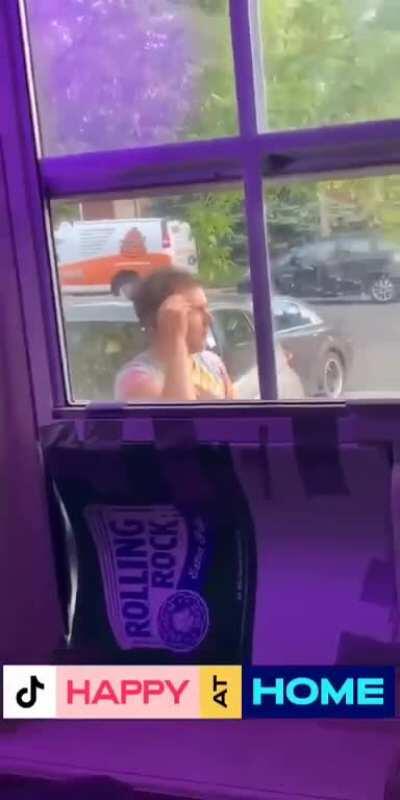 Blackout dude at my house. This is what happens when you mix mental pills and 100 proof whiskey