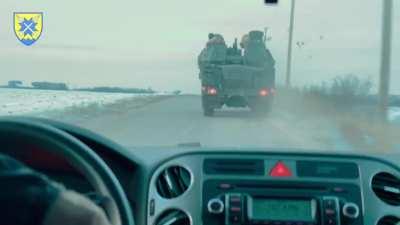 The DANA 152mm self-propelled howitzers. If you combine the power of the Ukrainian spirit and the power of Western weapons, you will get one of the strongest armies in Europe