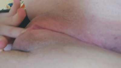 I'm preparing my soft pussy for your hard cock