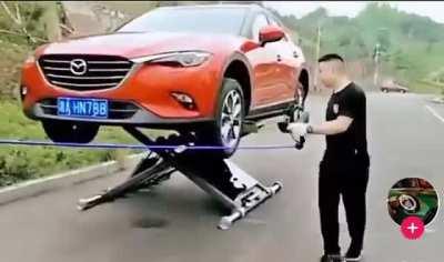 Who else needs one of these following them around everywhere they take their shitbox to?