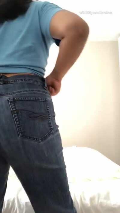 Whatcha gonna do with all that ass, all that ass inside my jeans? 🎶