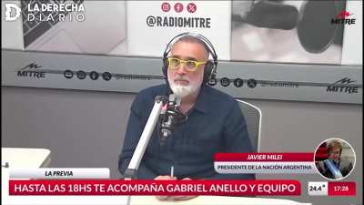 El presidente Javier Milei aseguró que Victoria Villarruel le pidió ganar más dinero y le dijo que no: 