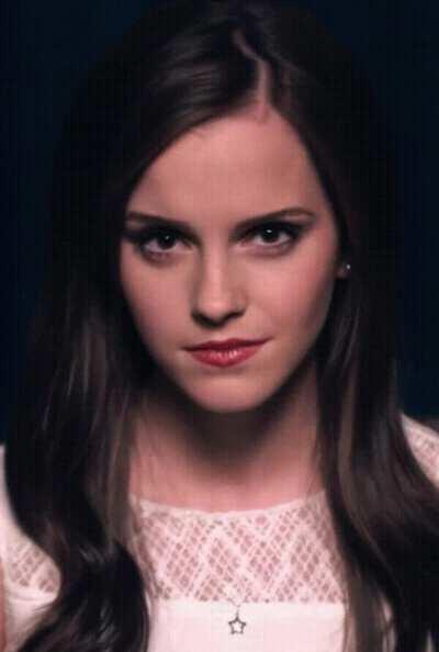 Emma Watson gives you this look after telling you that she will dominate you tonight. How do you respond?