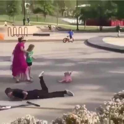 Damn scooters always go for the ankles