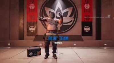 Since we are able to choose the ending MVP animation, imagine if we could use different elites.