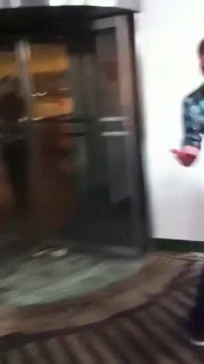 Sticking your fingers in something you shouldn't