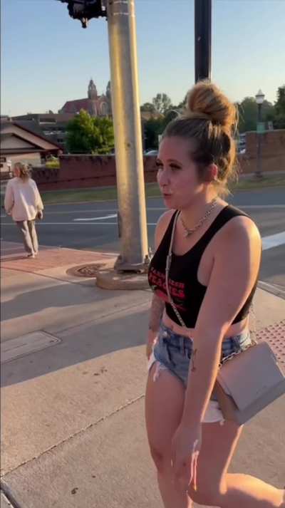 My FIRST cum walk ;)