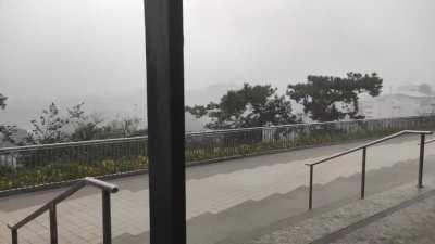 Raining in Baguio City