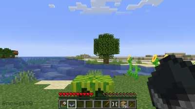 How to carve melons in minecraft 🍉🎃🚤