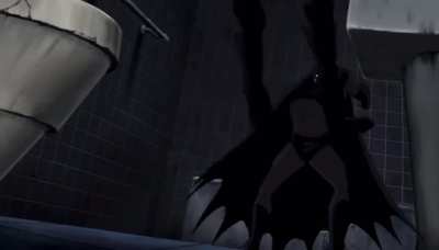 In Batman: Under the Red Hood (2010) The animators forgot to put a door in the bathroom