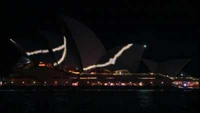 I just moved to Sydney and this was how I first saw the Opera House!
