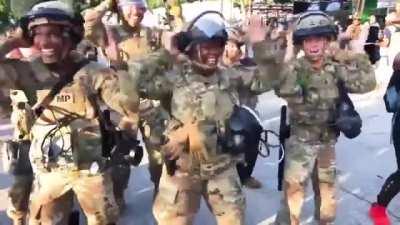 Atlanta called in the NG. Know what the NG did?