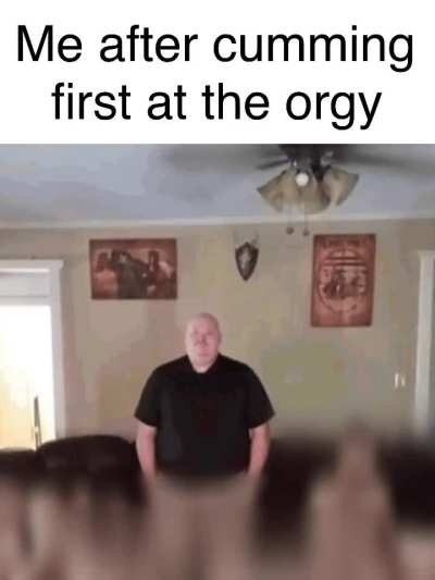 When you finish the race before the starting gun