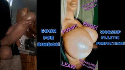 Plastic Perfection Makes Me Hard And Leaking!