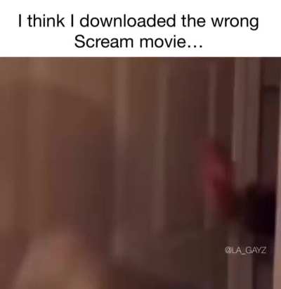 Wrong Scream movie 