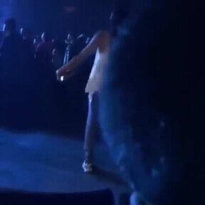 She danced her fake ass off