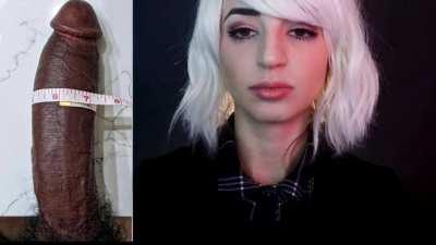 Gibi is a size queen