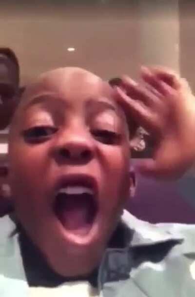 Church was too loud for the lil nigga LMAO