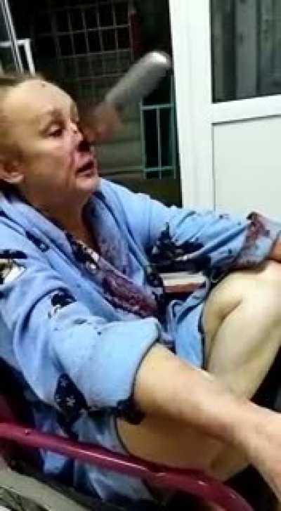 It really doesn’t look like she’s hurt though?