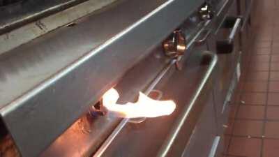 Got a call about a missing knob. Arrive to find this.