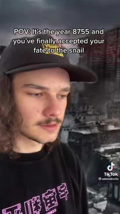 El caracol inmortal que sigue sin detenerse te ha alcanzado por fin, se acabó