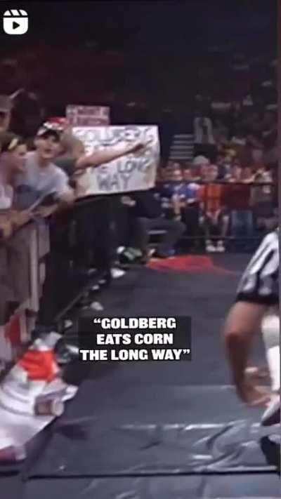 Goldberg eats what