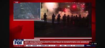 Protests in LA got pretty intense