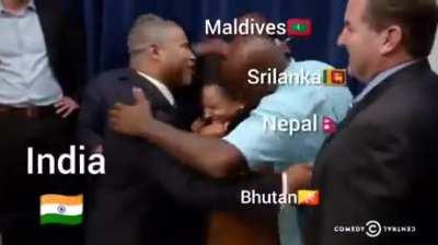 How Indians treat other countries...