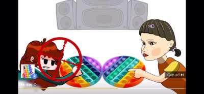 she is so smart 😎🧠👧🏻🦑