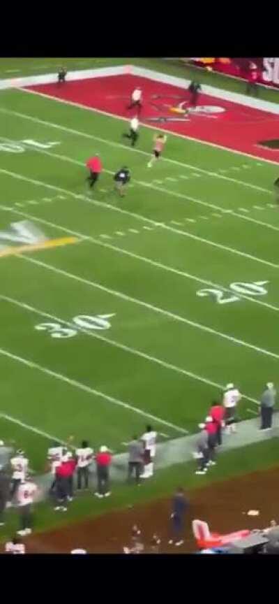 Streaker at SuperBowl LV