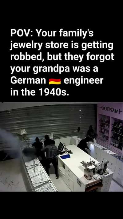 Nine went in, nein came out