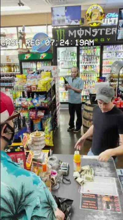 When a magician forgets his wallet