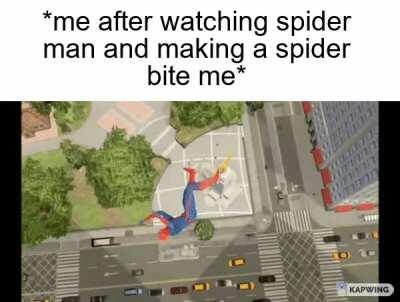 So much for web slinging abilities.