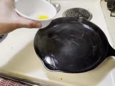 U/Nitropotamus, I could’ve had it hotter for a better cook, but this is in fact an egg poached in cast iron. I believe you owe us a video of you consuming your hat.