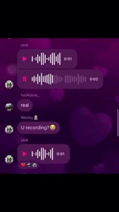 Yeat says in a groupchat he is a “Big time geeky member”