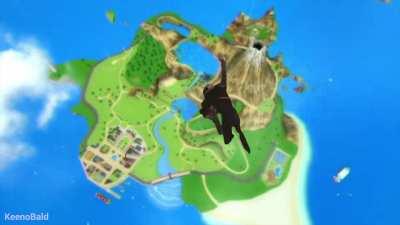 The Rock in Wii Sports Resort