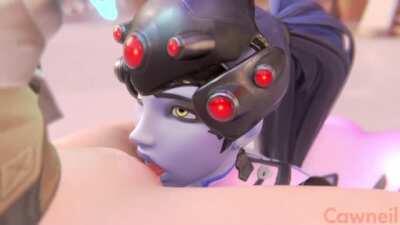 Tracer and Widowmaker (Cawneil) [Overwatch]