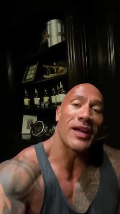 When The Rock Sent A Message To jj