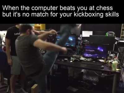 Sometimes you gotta put your foot down