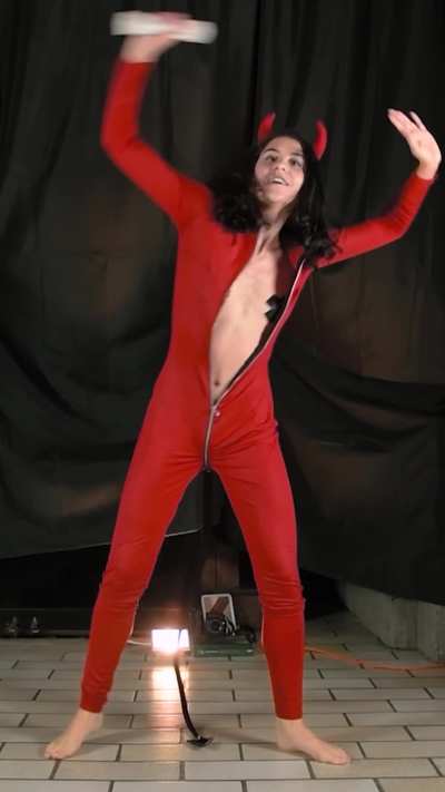 It's a long zipper to unzip, but it's worth it to show my tits shaking as I dance