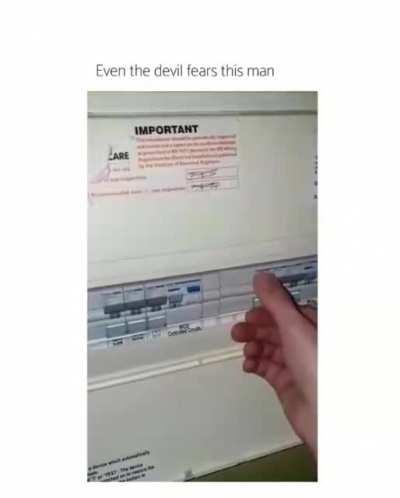 Satan : I just wanna say I'm a fan!