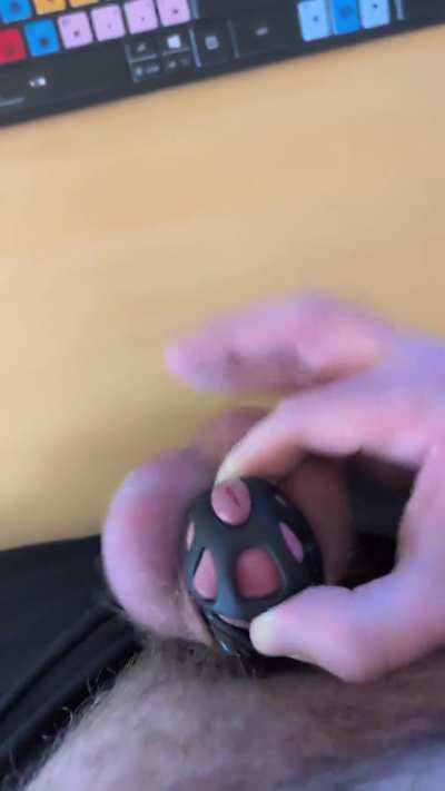 My vibrating plug was being remotely controlled and I couldn't hold it any longer