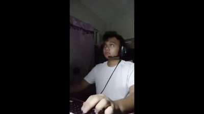 When Marc Spector kicks in, while studying.