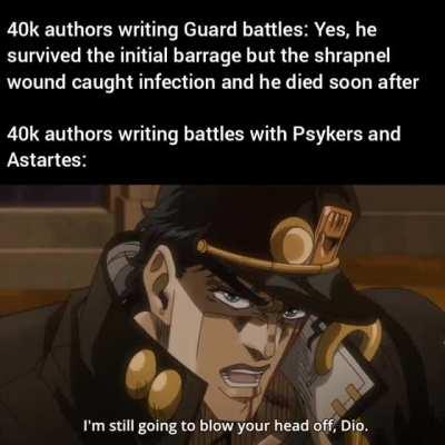 Battles in Gaunt's Ghosts vs Battles in Eisenhorn trilogy