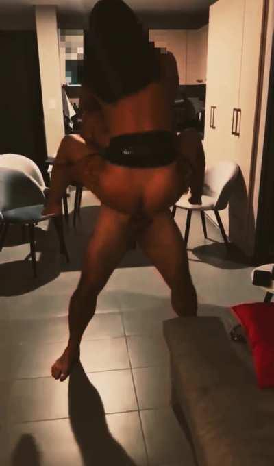 Pulled the condom off herself saying her [M]an can never fuck like this