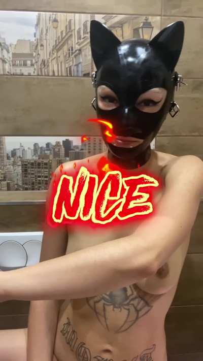 Alt roommate masturbates everywhere