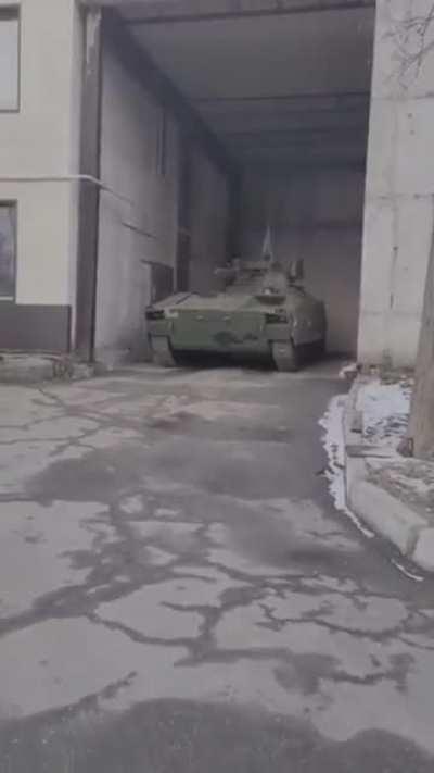 Ukrainian Kevlar-E(prototype) unleashed for battle