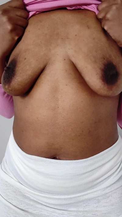 My nipples move around so much because my tits are saggy