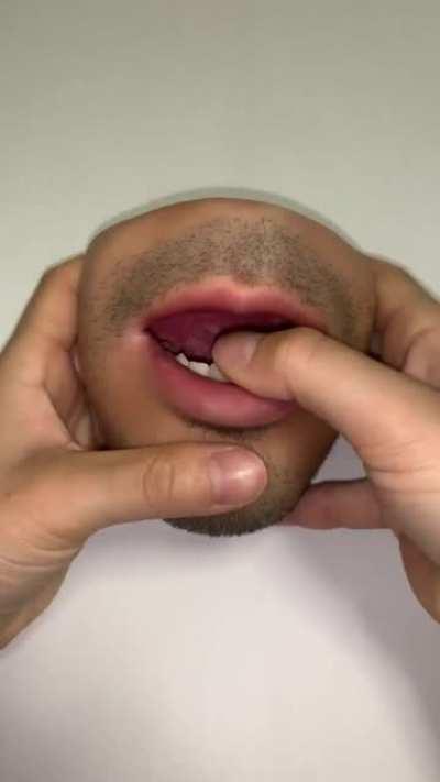 This coin purse with teeth