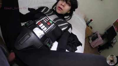Darth Vader Cosplayer Girl Gets a Deep Pussy Fucking